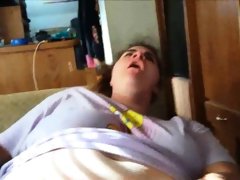 Fattie fucked after a really long