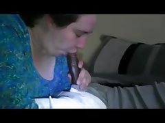 Mature bbw gets some black dick