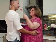 Fucking a fat mother-in-law is no
